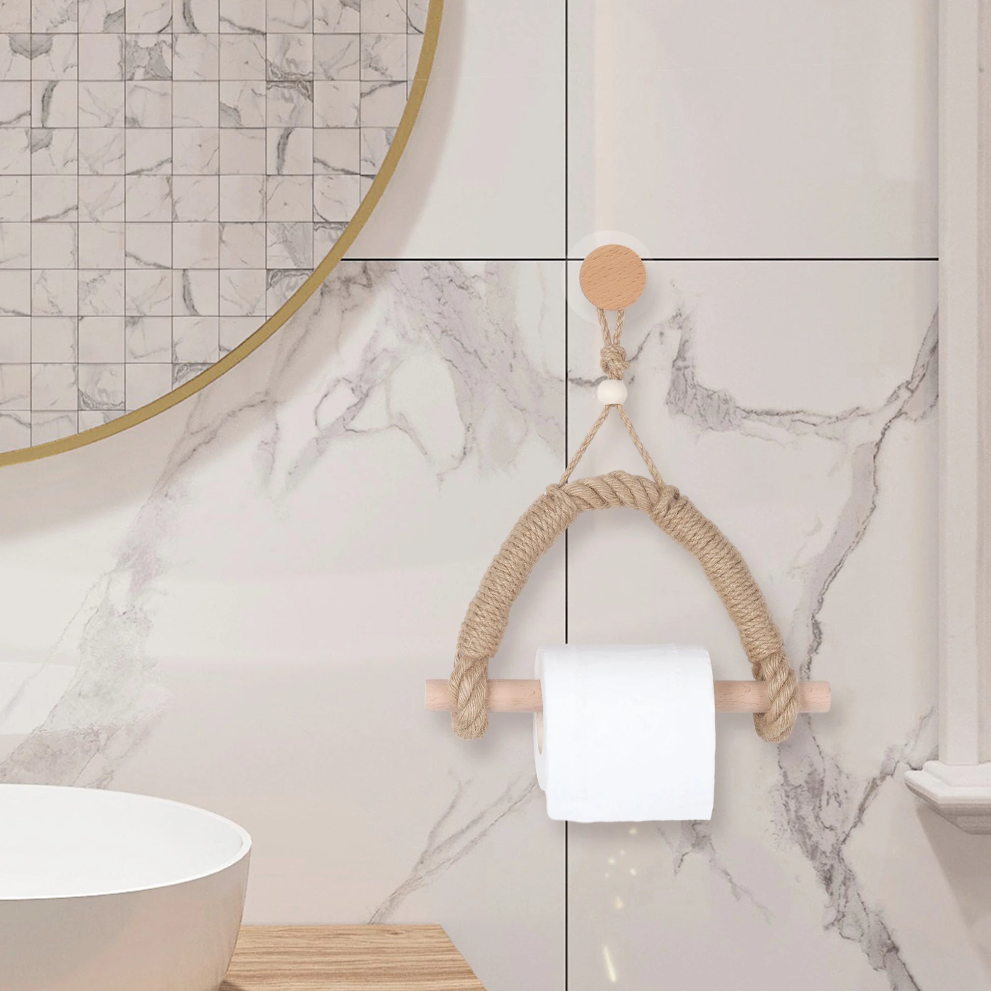 Antique Towel Rope Home Hotel Bathroom Decoration Paper Towel Rack Toilet Paper Rack Towel Rack Toliet Paper Holder